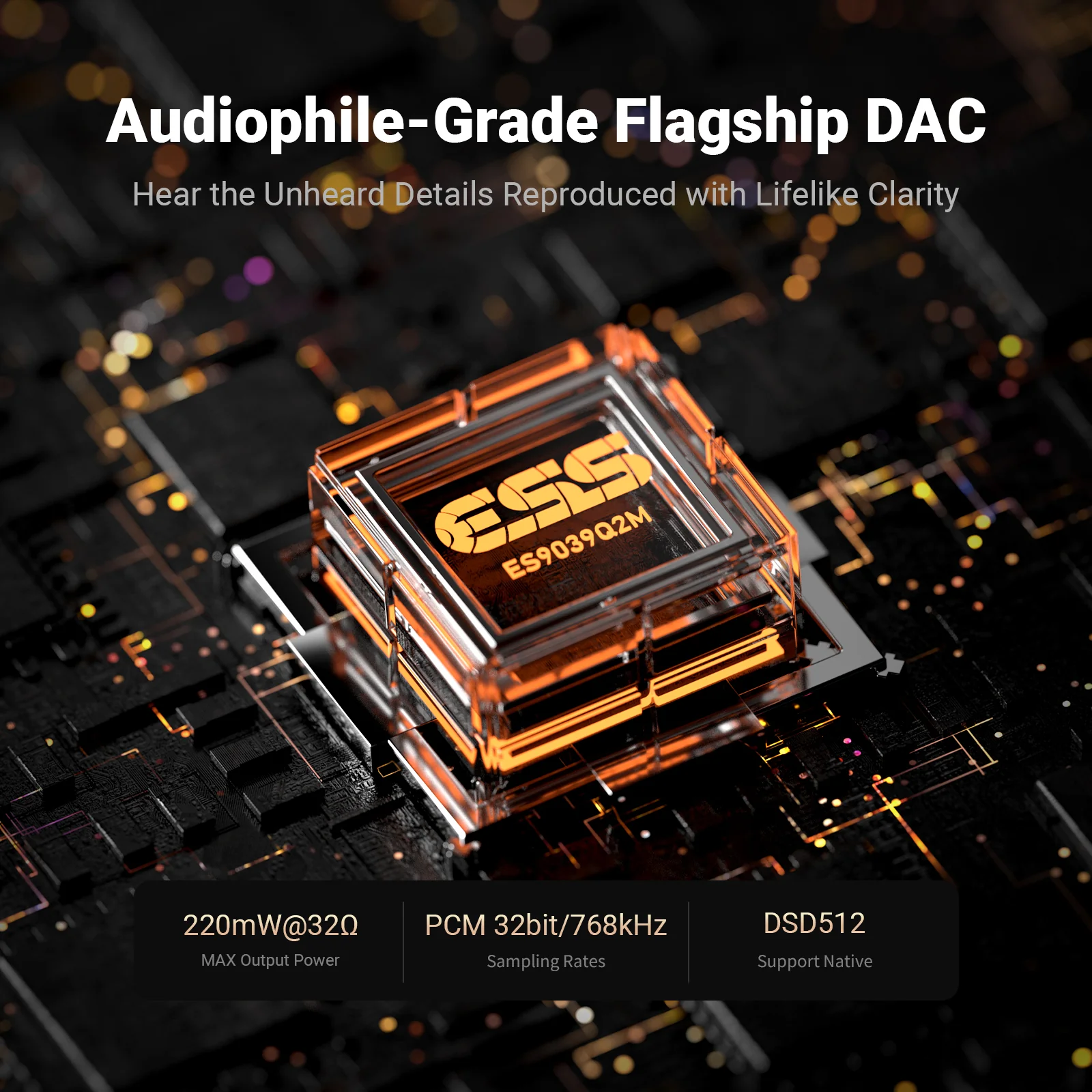 Fosi Audio DS3 Portable Dac Headphone Amp - Image 8