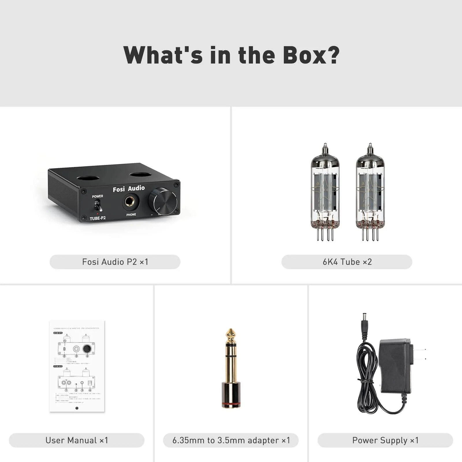 Fosi Audio P2 Headphone Amplifier - Image 8