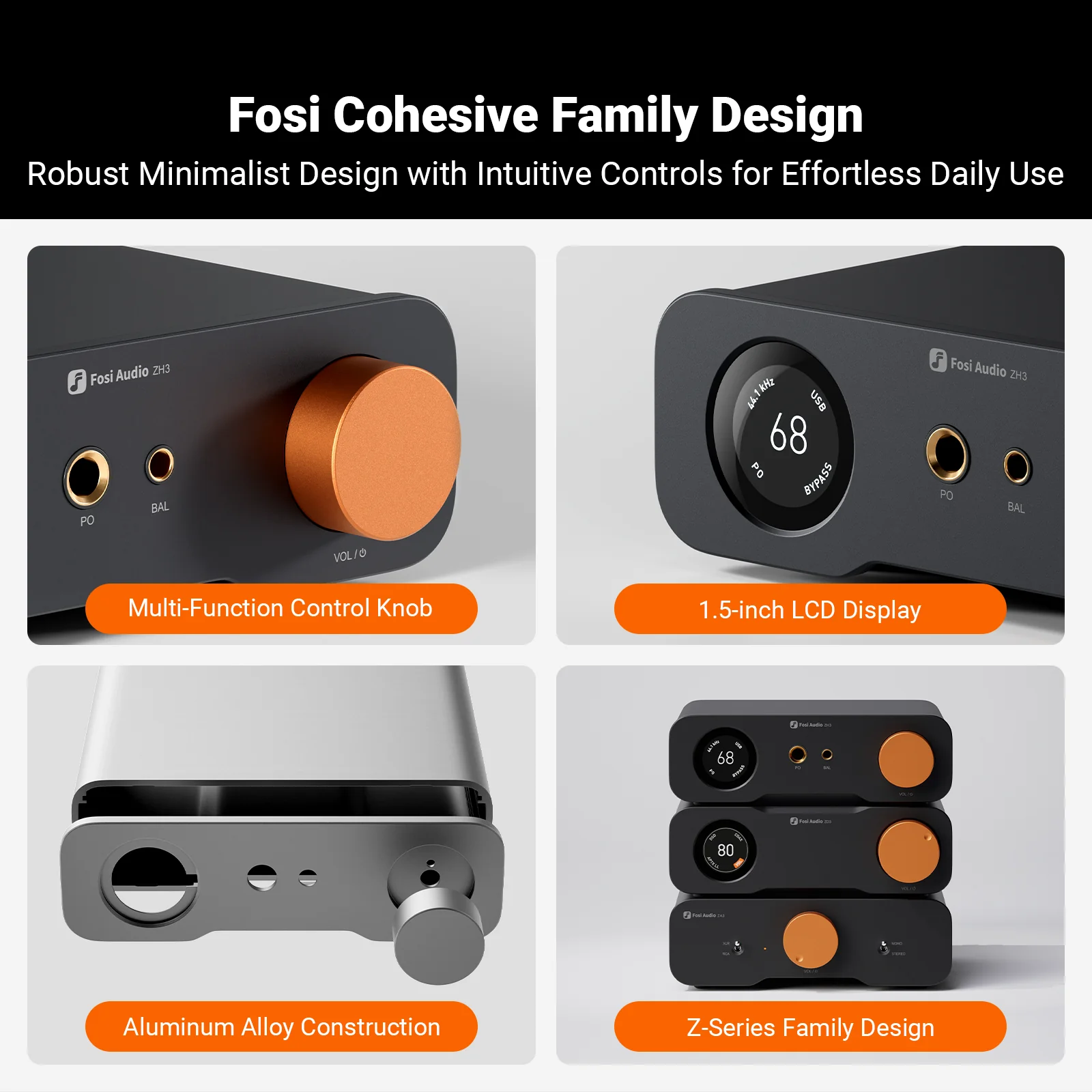 Fosi Audio ZH3 DAC Headphone Amp - Image 5